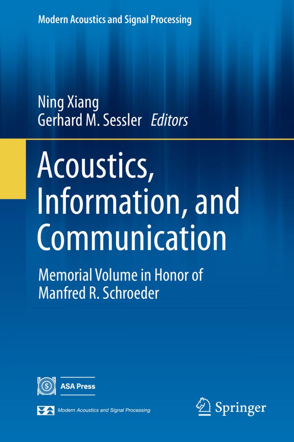 Big bigCover of Acoustics, Information, and Communication