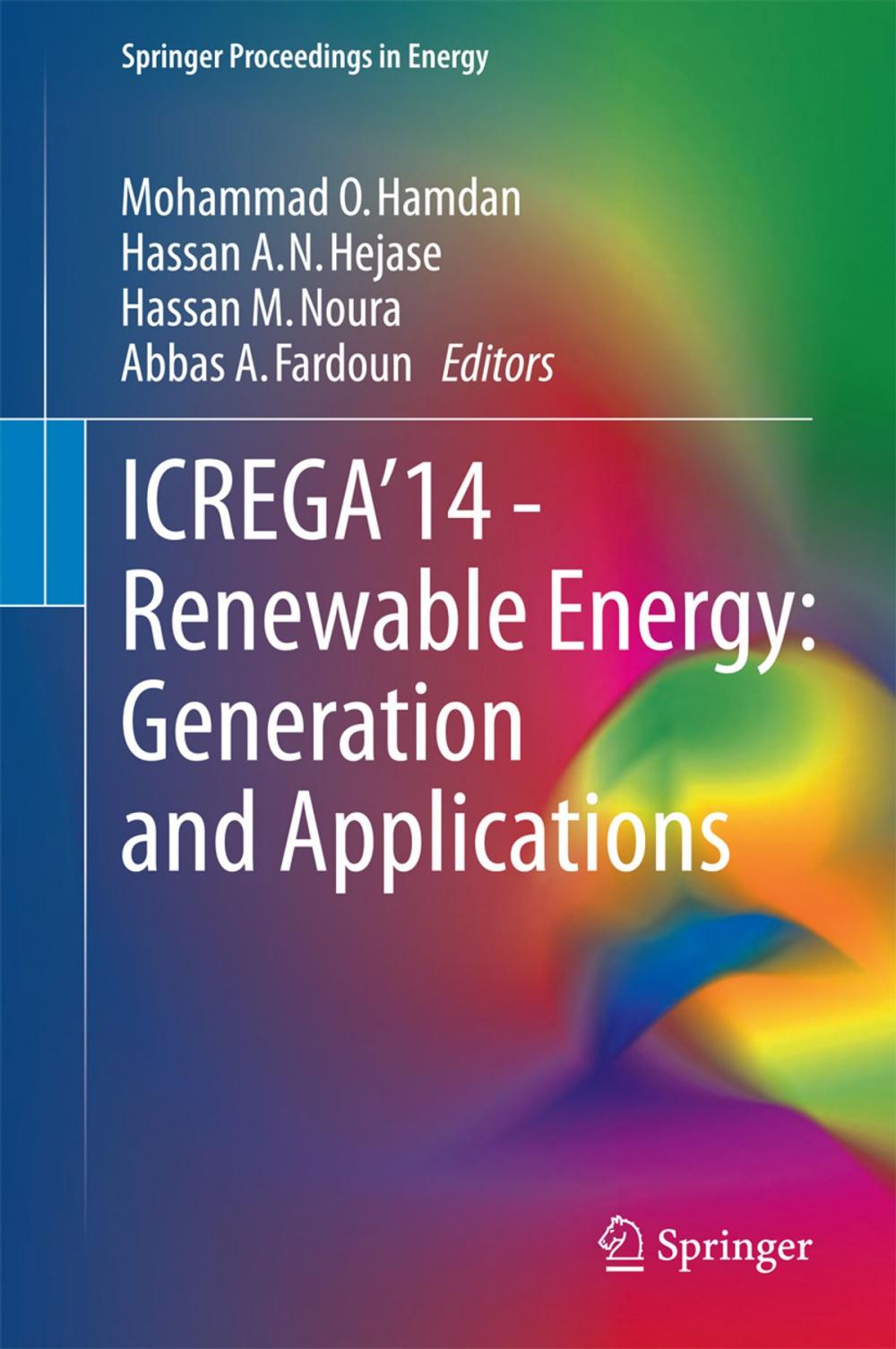 Big bigCover of ICREGA’14 - Renewable Energy: Generation and Applications