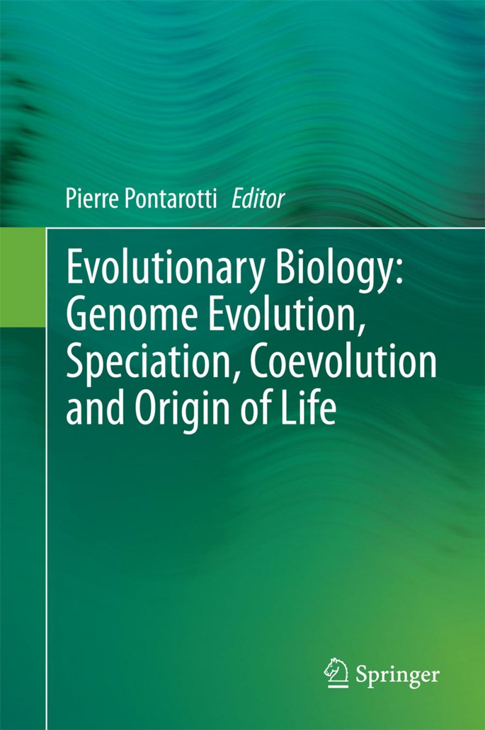 Big bigCover of Evolutionary Biology: Genome Evolution, Speciation, Coevolution and Origin of Life