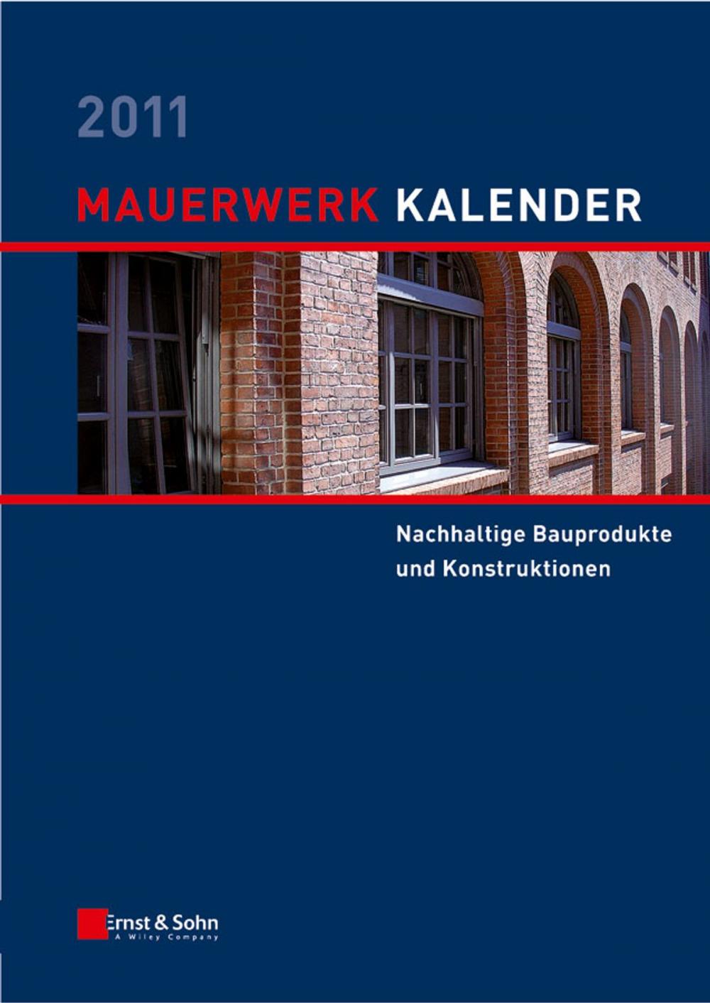 Big bigCover of Mauerwerk Kalender 2011