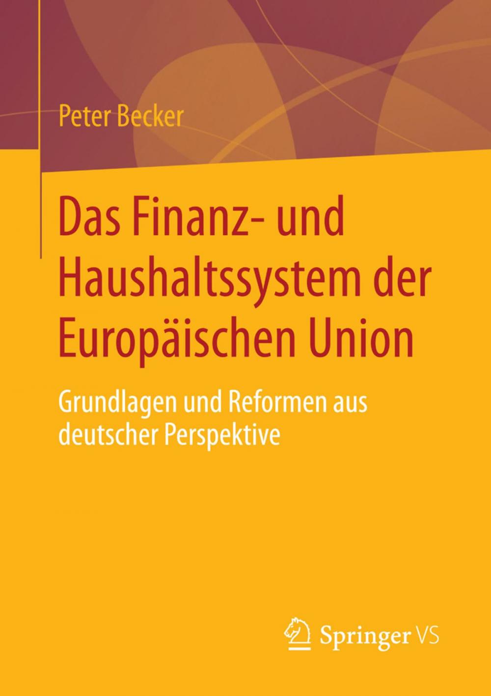 Big bigCover of Das Finanz- und Haushaltssystem der Europäischen Union