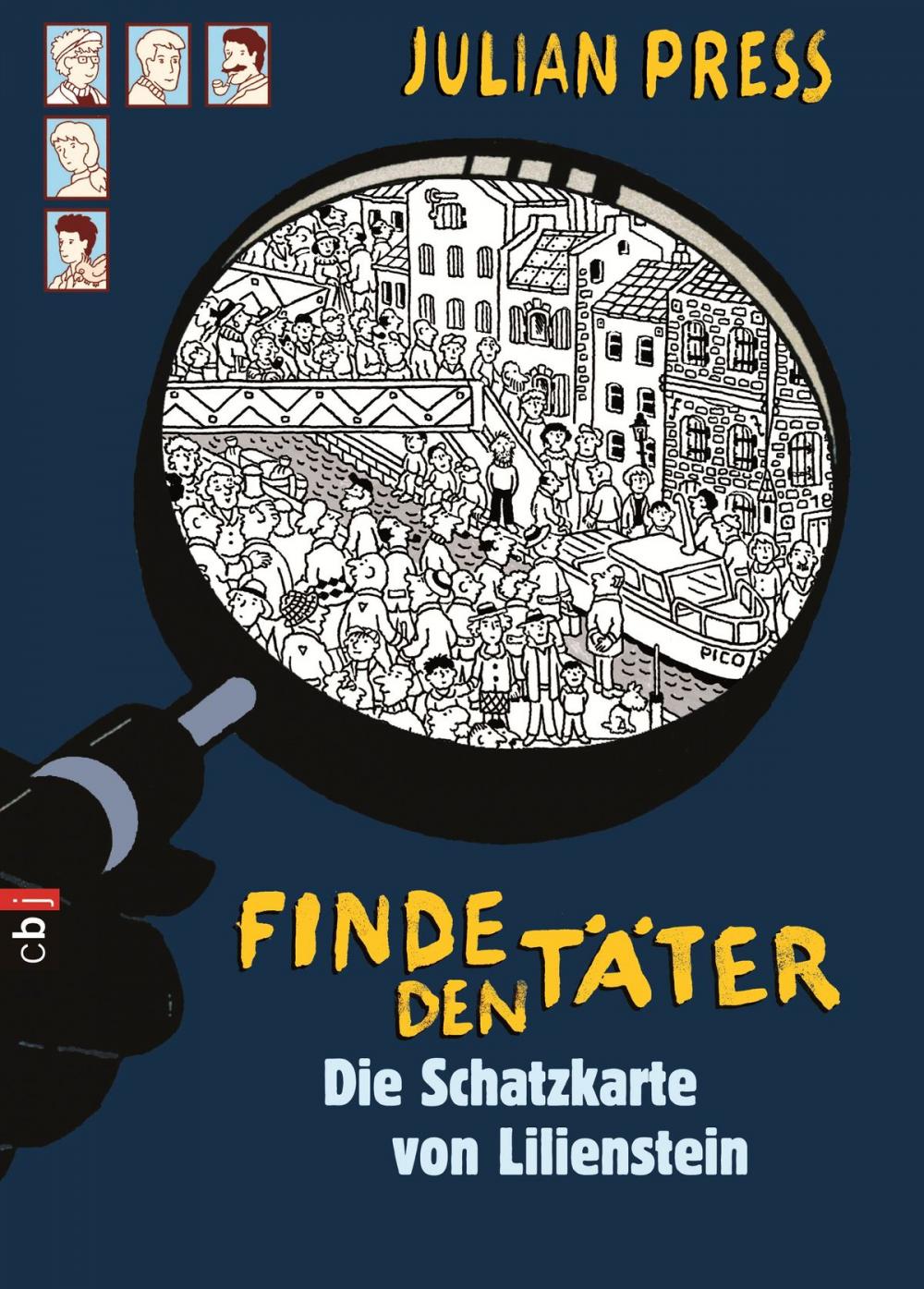 Big bigCover of Finde den Täter - Die Schatzkarte von Lilienstein