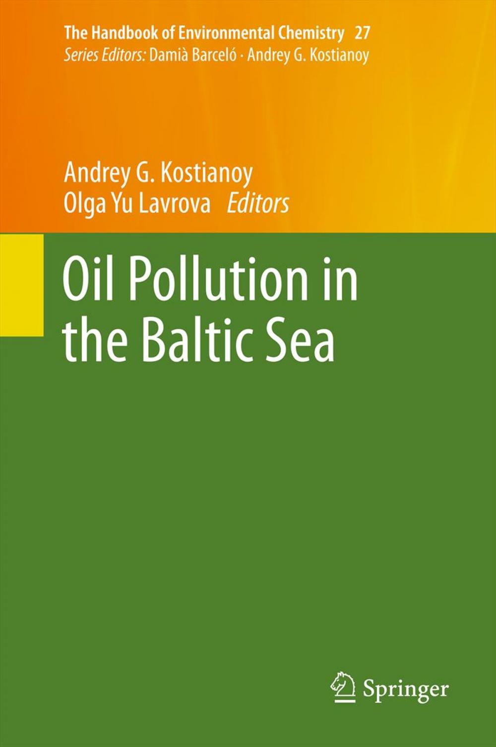 Big bigCover of Oil Pollution in the Baltic Sea