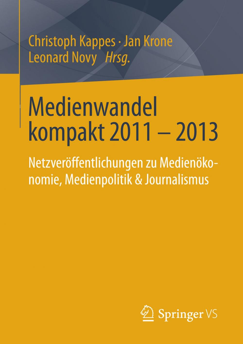 Big bigCover of Medienwandel kompakt 2011 - 2013