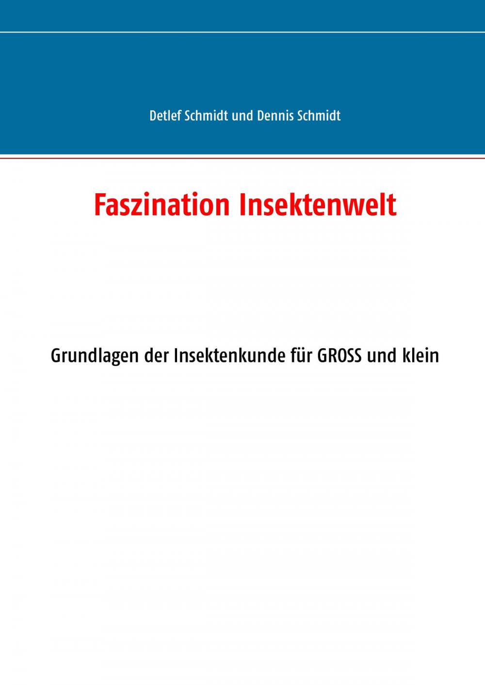 Big bigCover of Faszination Insektenwelt