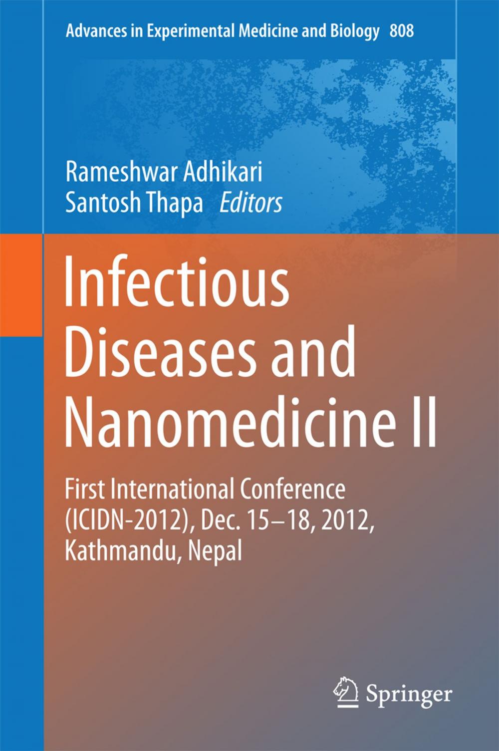 Big bigCover of Infectious Diseases and Nanomedicine II