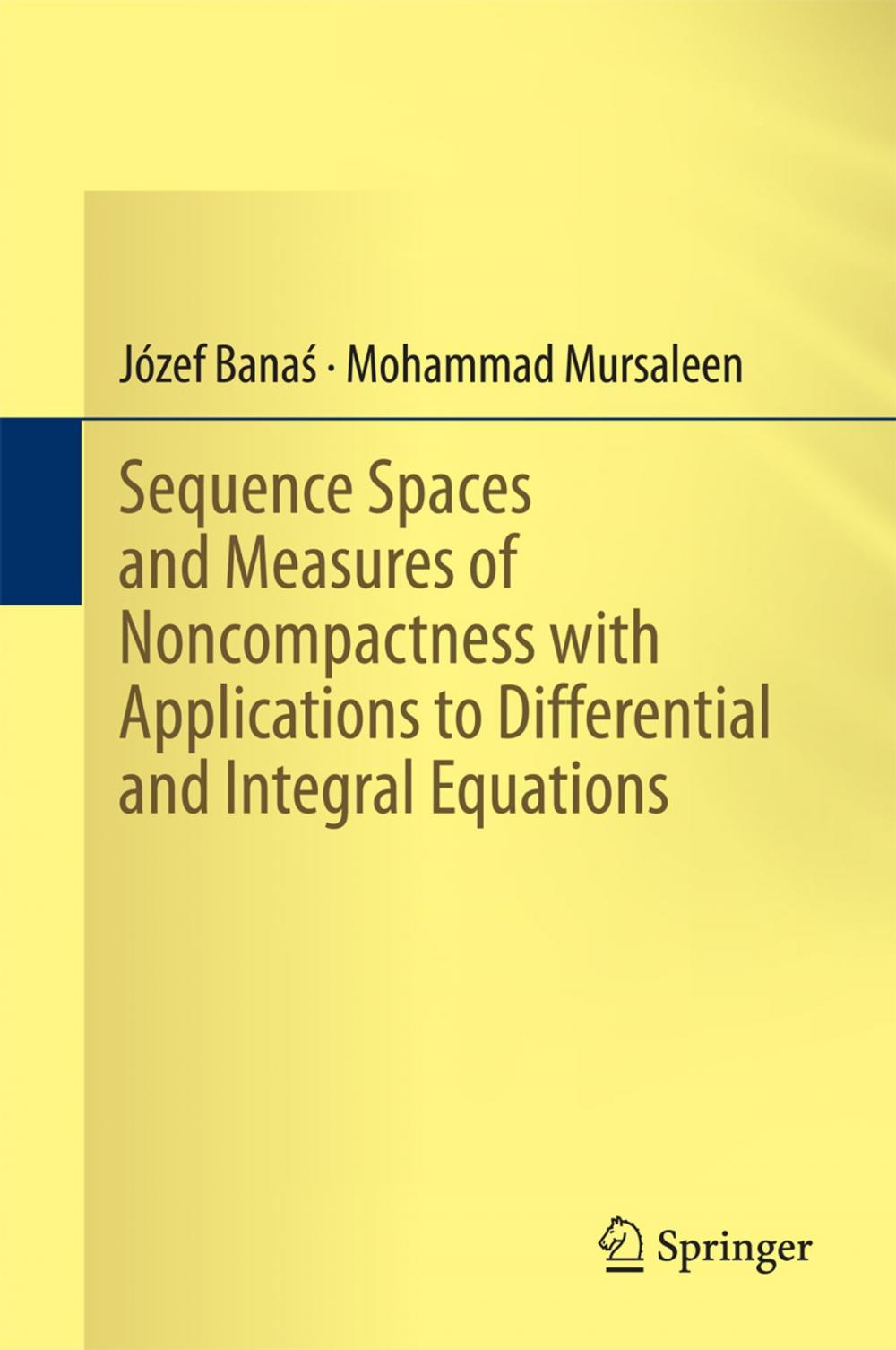 Big bigCover of Sequence Spaces and Measures of Noncompactness with Applications to Differential and Integral Equations