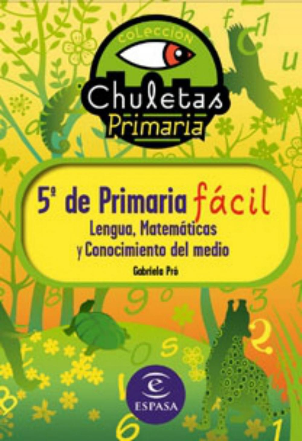 Big bigCover of 5º de Primaria fácil. Libro de Contenidos