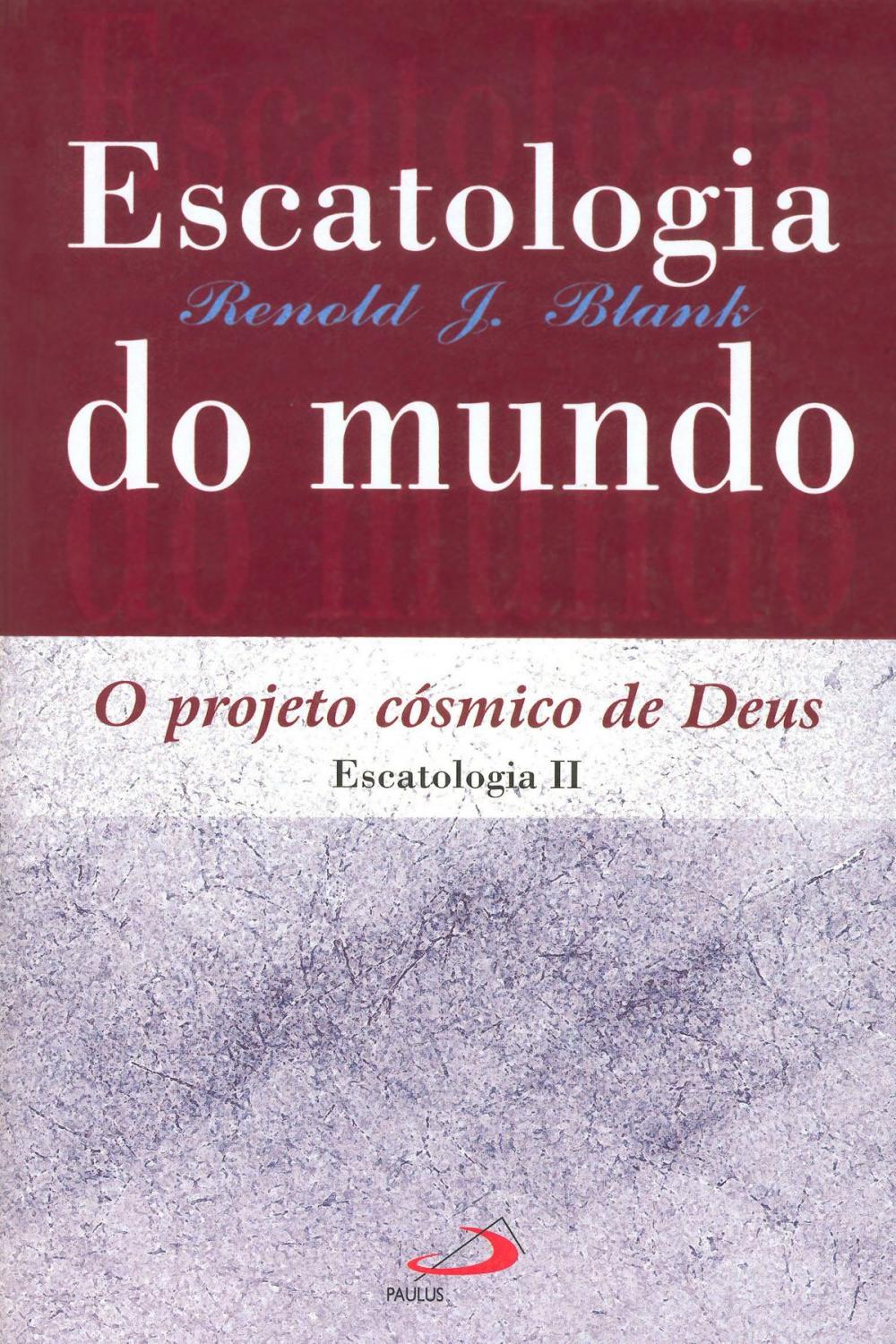 Big bigCover of Escatologia do mundo