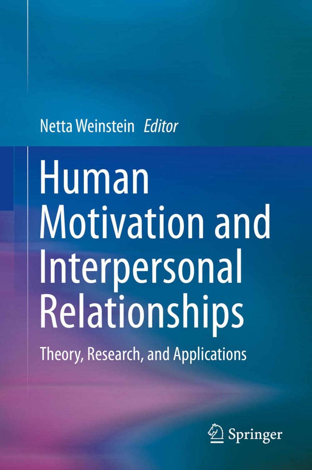 Big bigCover of Human Motivation and Interpersonal Relationships