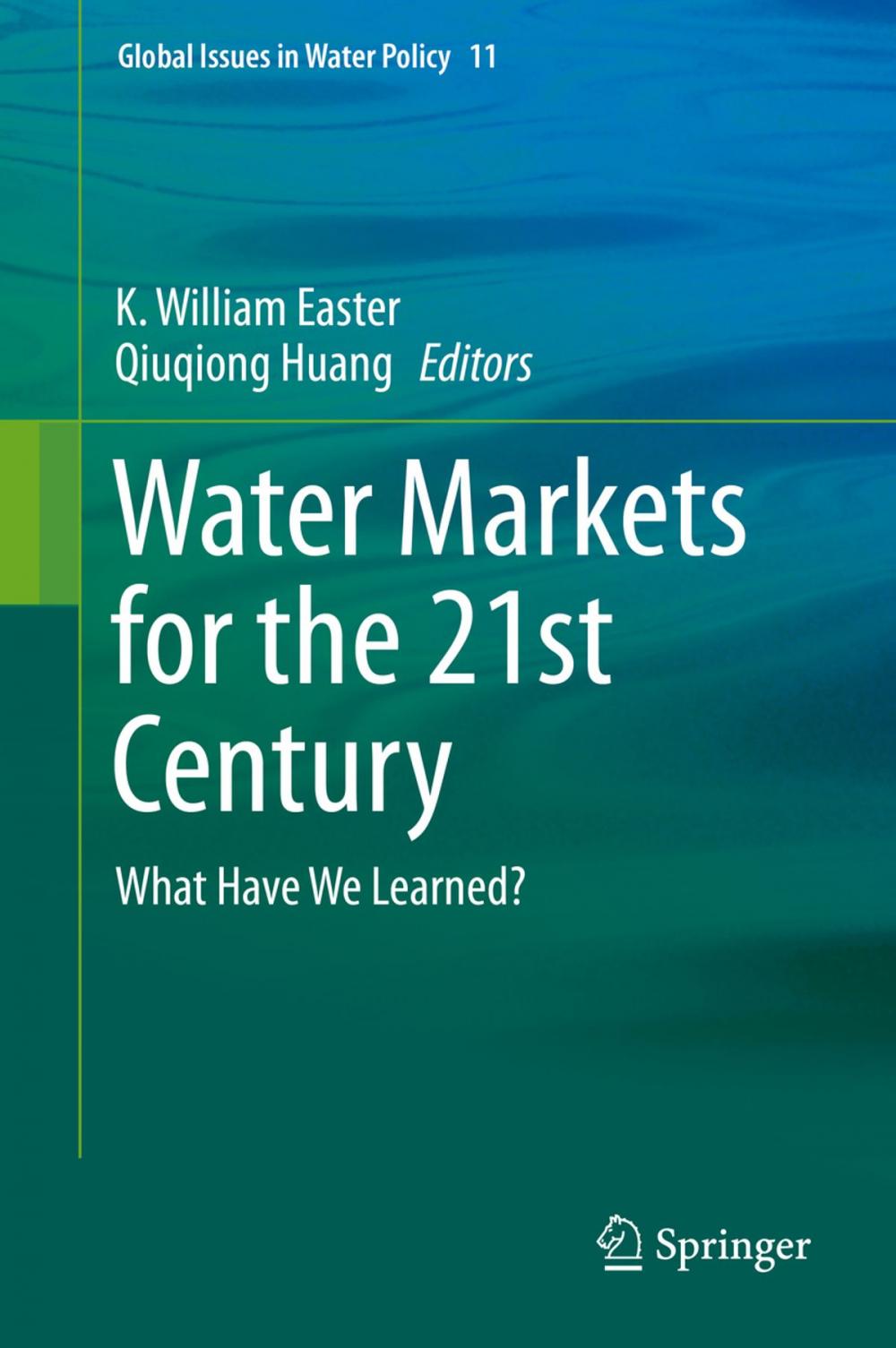 Big bigCover of Water Markets for the 21st Century