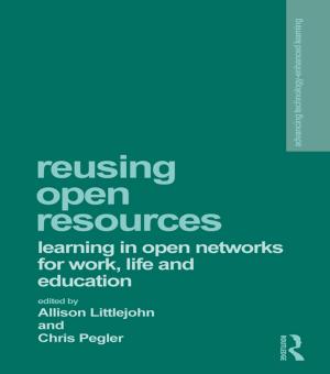 Cover of the book Reusing Open Resources by Rob Phillips, Carmel McNaught, Gregor Kennedy