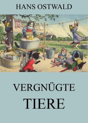 Book cover of Vergnügte Tiere