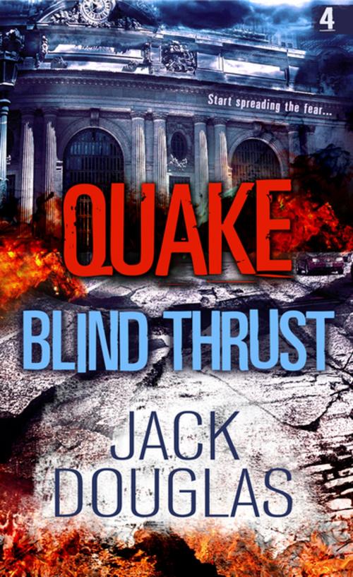 Cover of the book Quake: Blind Thrust by Jack Douglas, Pinnacle Books