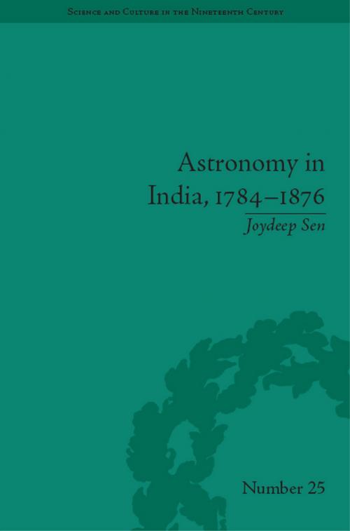 Cover of the book Astronomy in India, 1784-1876 by Joydeep Sen, University of Pittsburgh Press