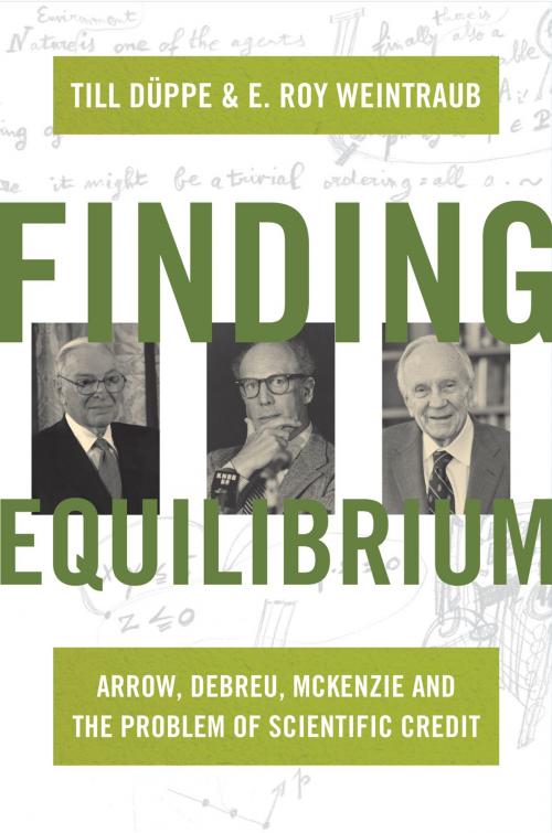 Cover of the book Finding Equilibrium by Till Düppe, E. Roy Weintraub, Princeton University Press