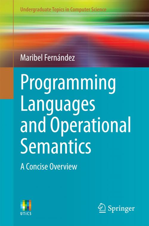 Cover of the book Programming Languages and Operational Semantics by Maribel Fernández, Springer London