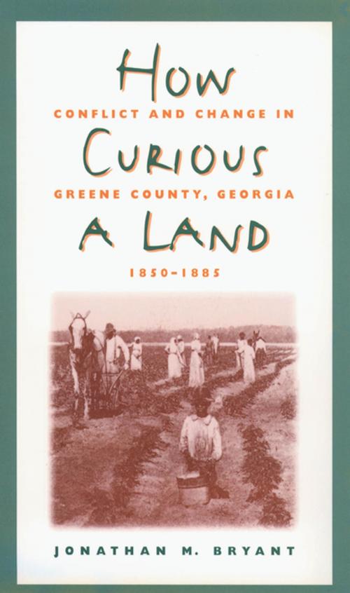 Cover of the book How Curious a Land by Jonathan M. Bryant, The University of North Carolina Press