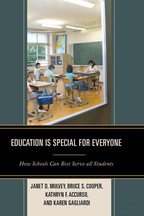 Cover of the book Education is Special for Everyone by Janet Mulvey, Bruce S. Cooper, Kathryn Accurso, Karen Gagliardi, Rowman & Littlefield Publishers