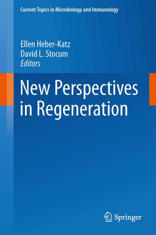 Cover of the book New Perspectives in Regeneration by , Springer Berlin Heidelberg