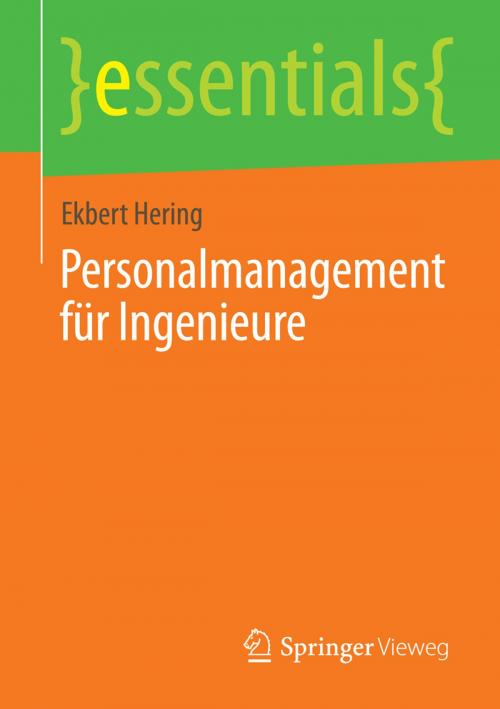 Cover of the book Personalmanagement für Ingenieure by Ekbert Hering, Springer Fachmedien Wiesbaden