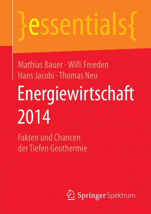 Cover of the book Energiewirtschaft 2014 by Mathias Bauer, Willi Freeden, Hans Jacobi, Thomas Neu, Springer Fachmedien Wiesbaden