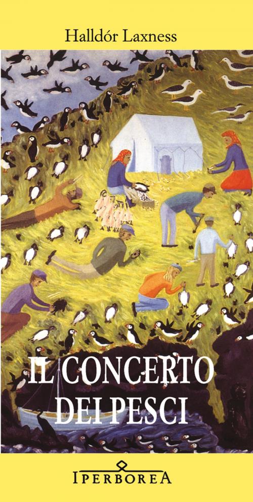 Cover of the book Il concerto dei pesci by Halldór Laxness, Iperborea