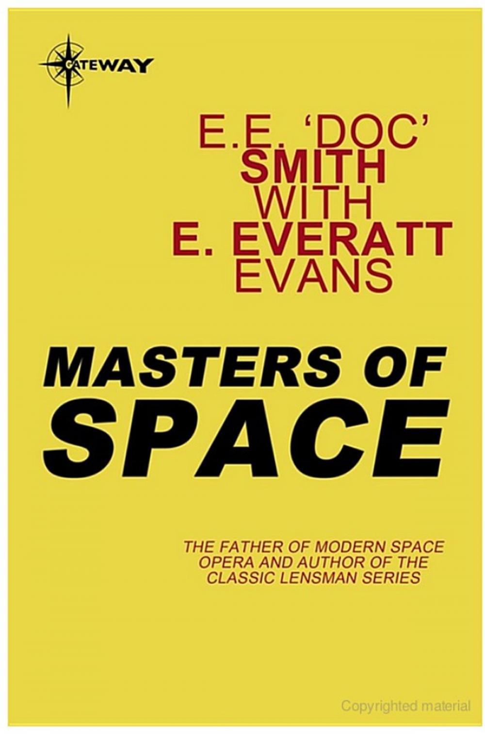 Big bigCover of Masters of Space