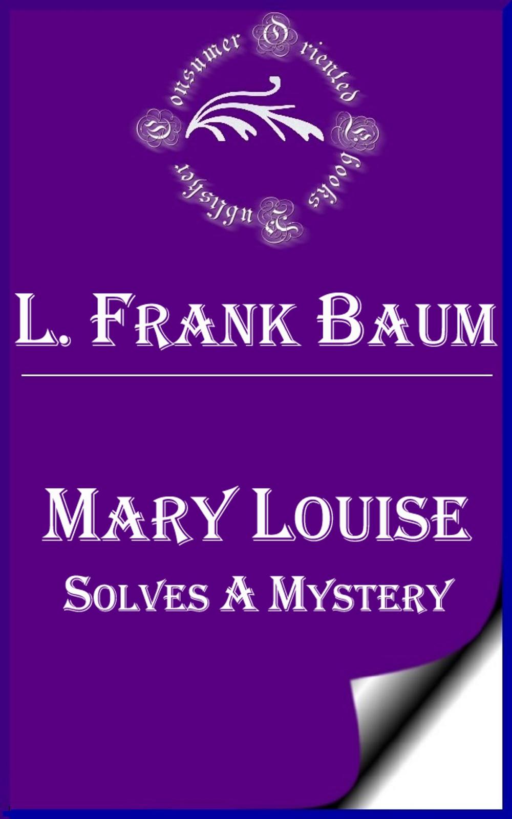 Big bigCover of Mary Louise Solves a Mystery