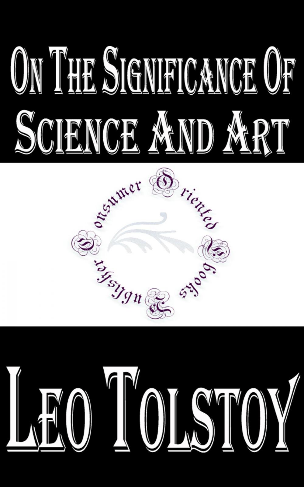 Big bigCover of On the Significance of Science and Art