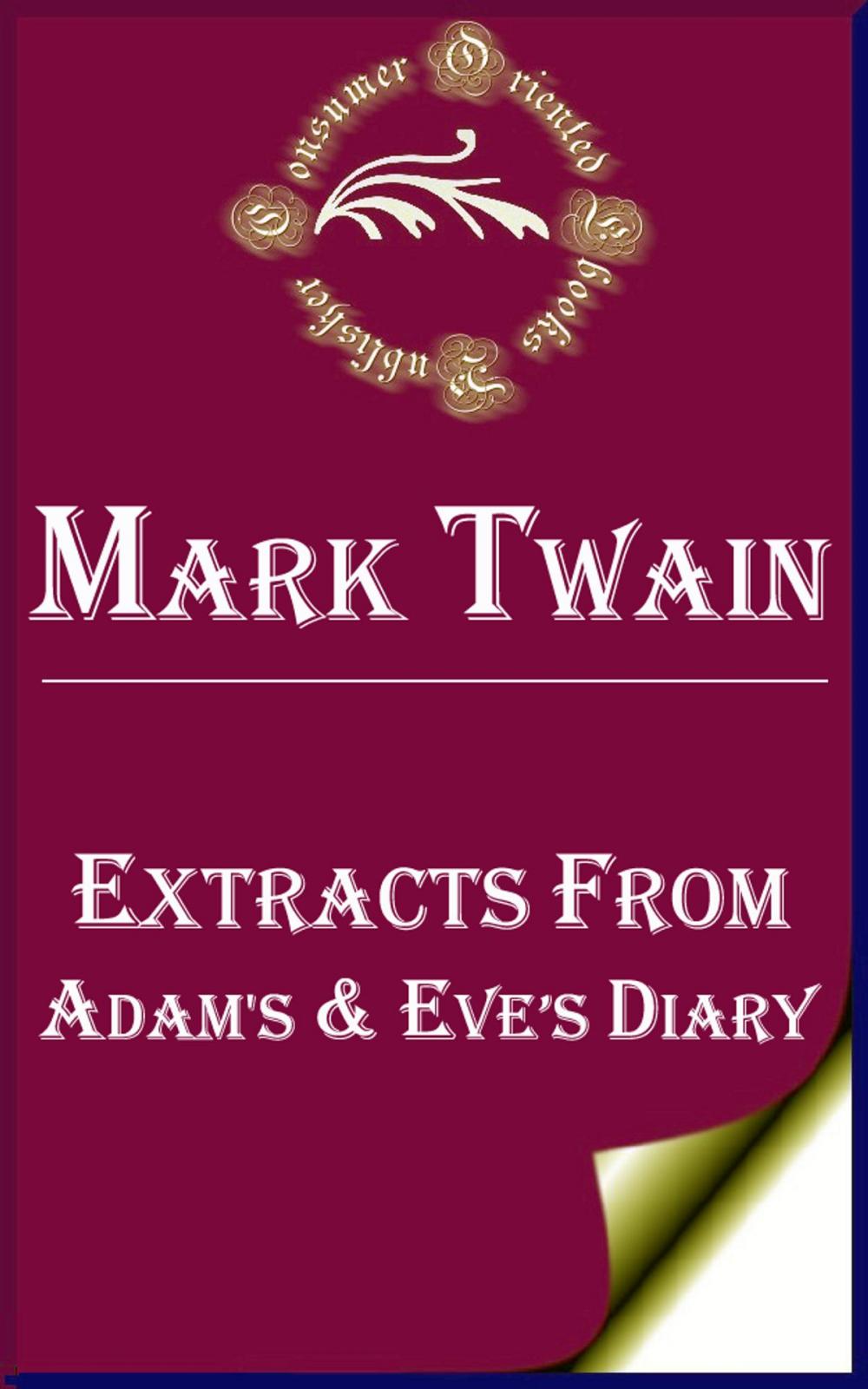 Big bigCover of Extracts From Adam's and Eve's Diary