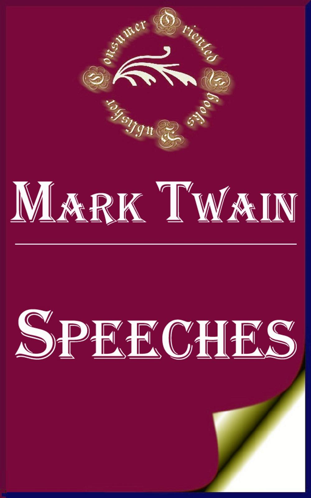 Big bigCover of Mark Twain's Speeches