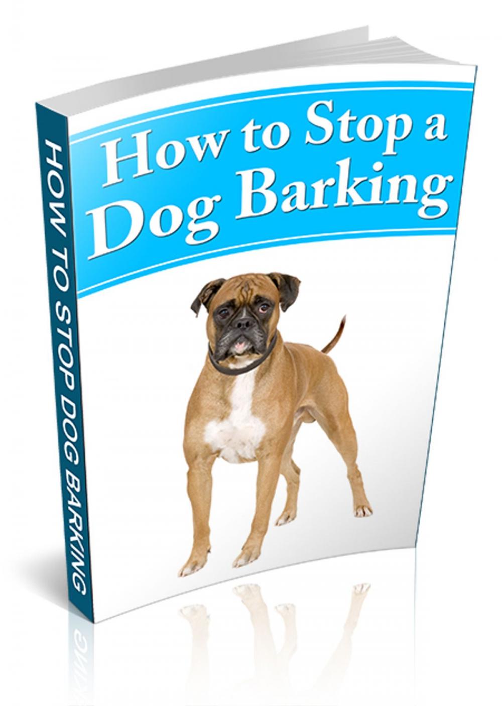 Big bigCover of How To Stop A Dog Barking