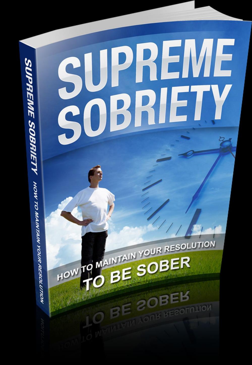 Big bigCover of Supreme Sobriety