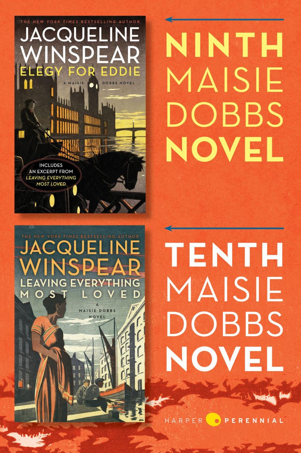 Big bigCover of Maisie Dobbs Bundle #4: Elegy for Eddie and Leaving Everything Most Loved