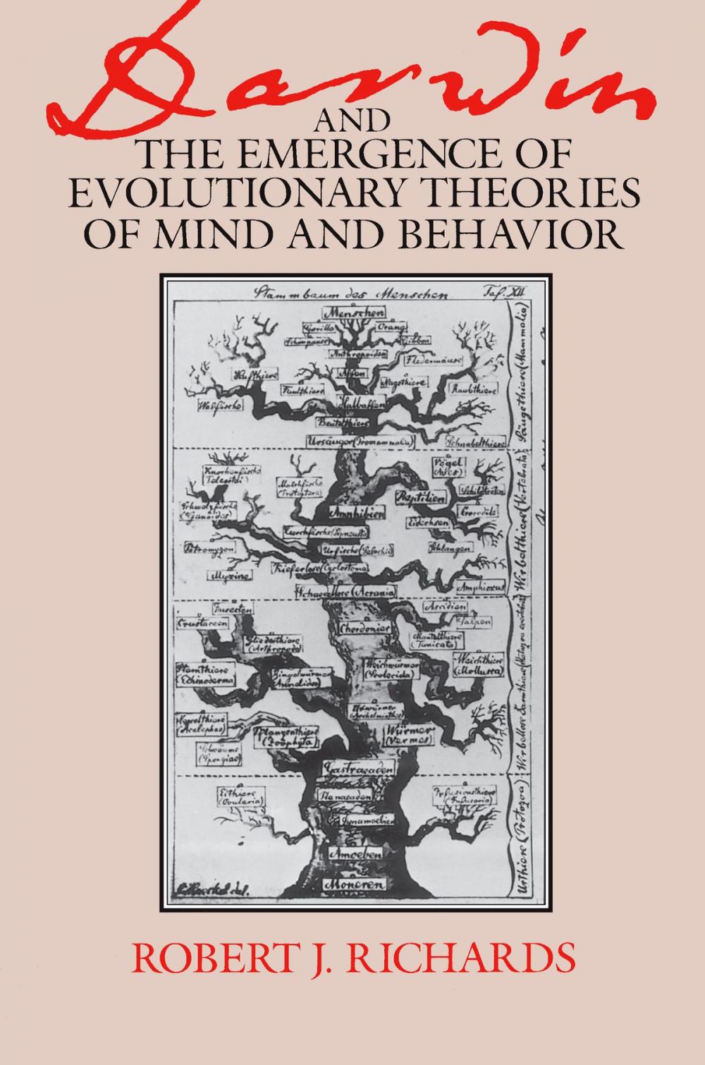 Big bigCover of Darwin and the Emergence of Evolutionary Theories of Mind and Behavior