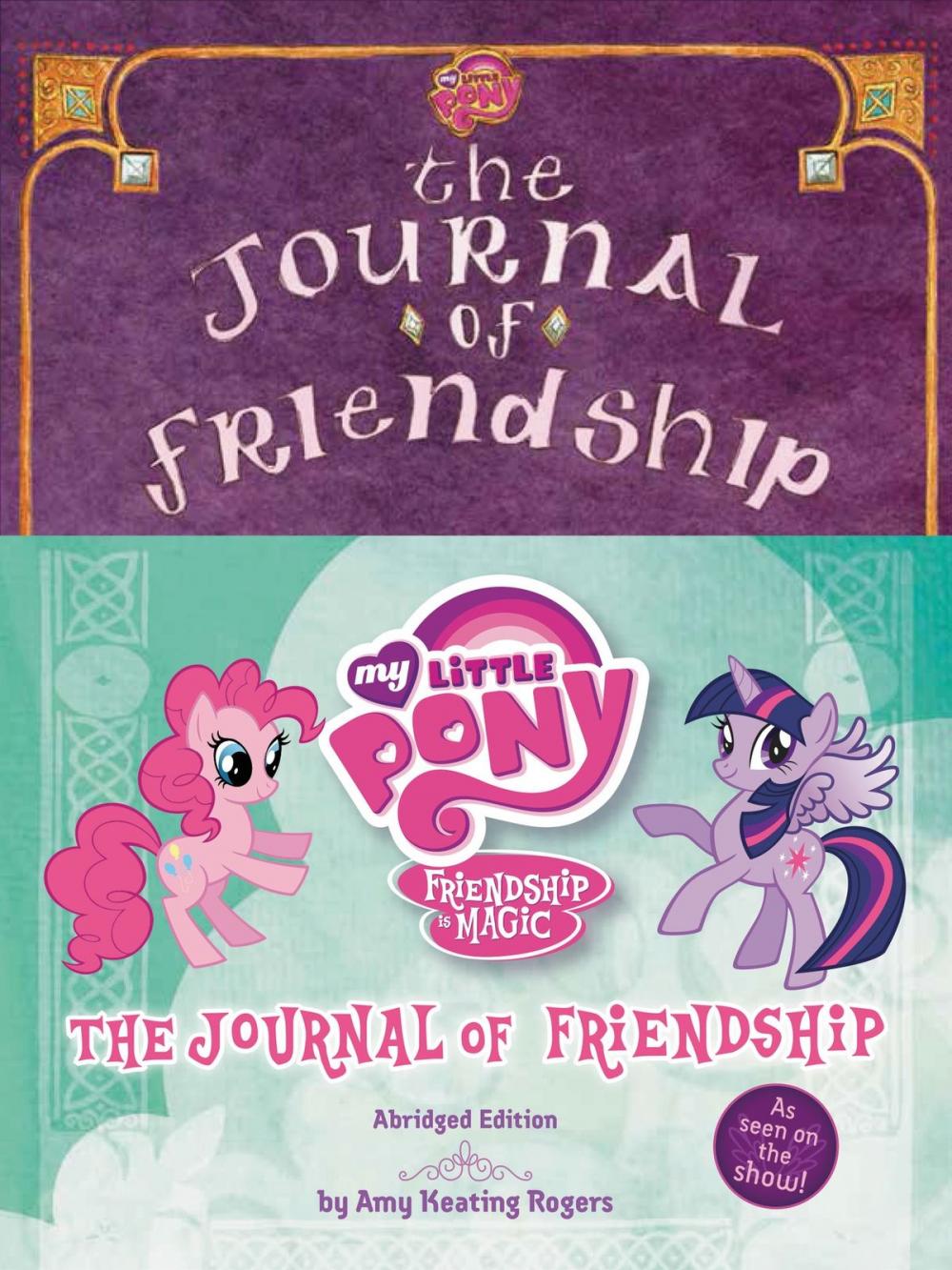 Big bigCover of My Little Pony: The Journal of Friendship