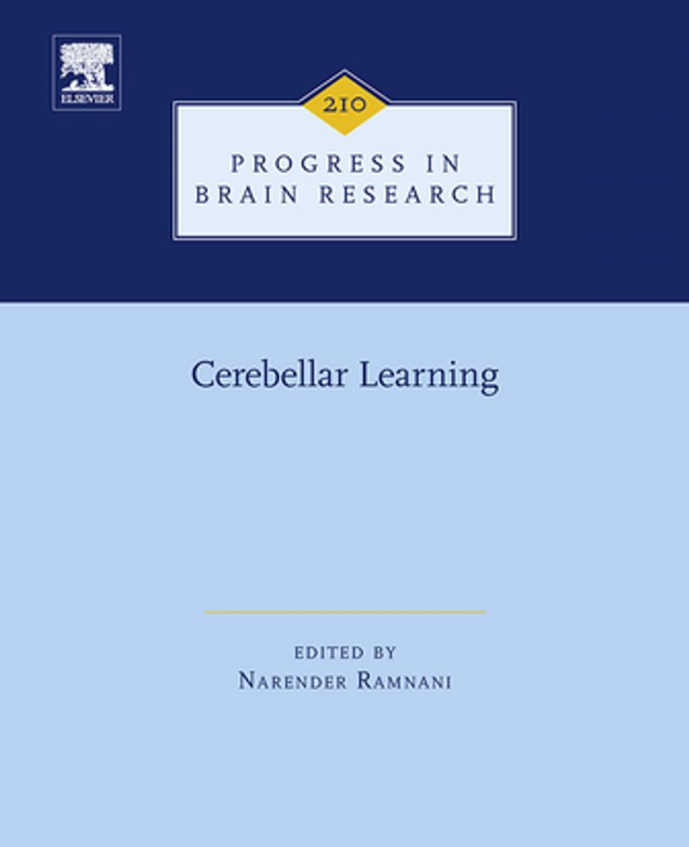 Big bigCover of Cerebellar Learning