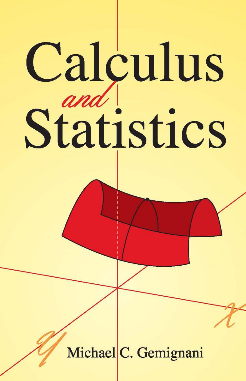 Big bigCover of Calculus and Statistics