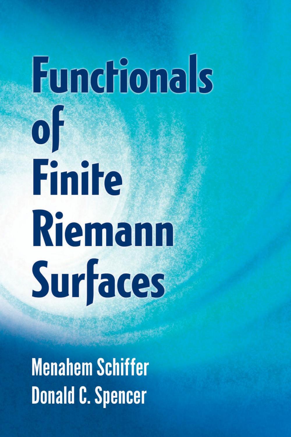 Big bigCover of Functionals of Finite Riemann Surfaces