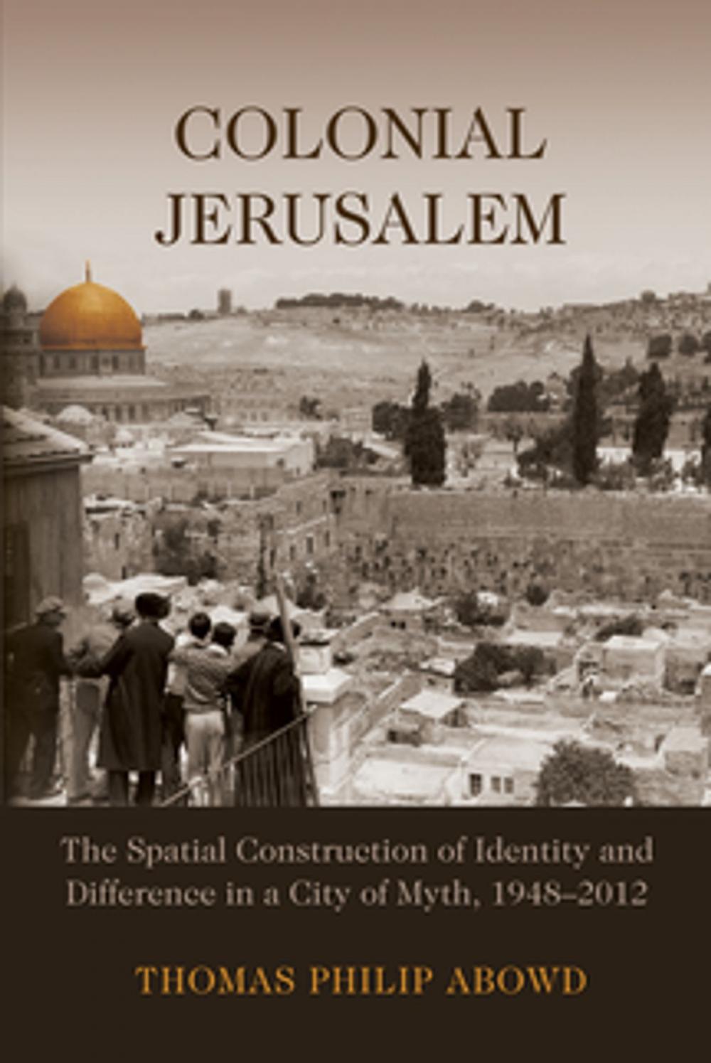 Big bigCover of Colonial Jerusalem