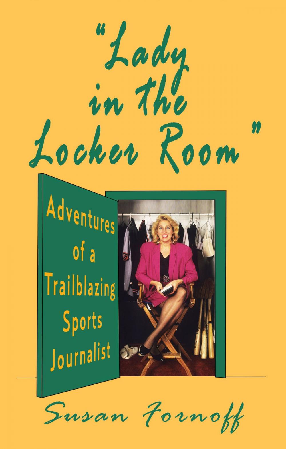 Big bigCover of "Lady in the Locker Room": Adventures of a Trailblazing Sports Journalist