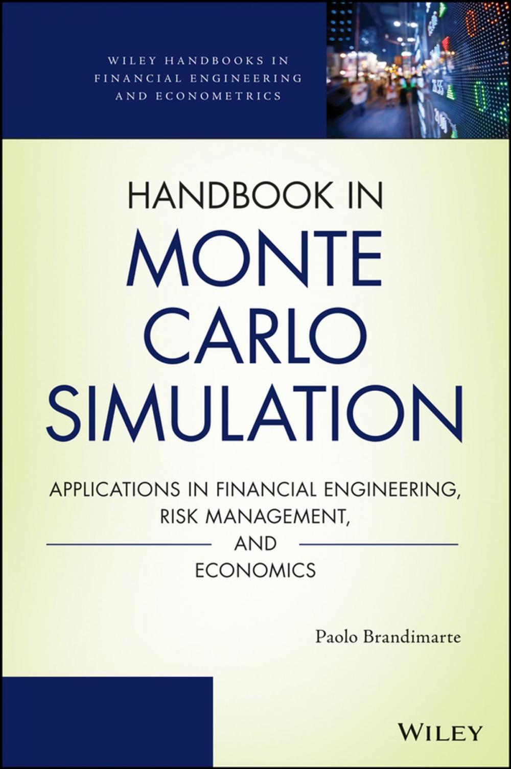 Big bigCover of Handbook in Monte Carlo Simulation