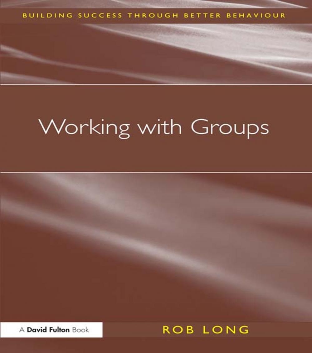 Big bigCover of Working with Groups