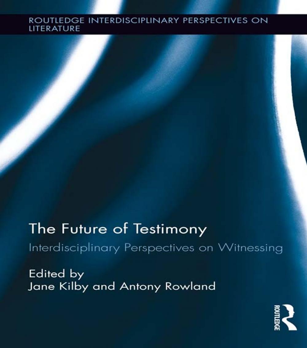 Big bigCover of The Future of Testimony