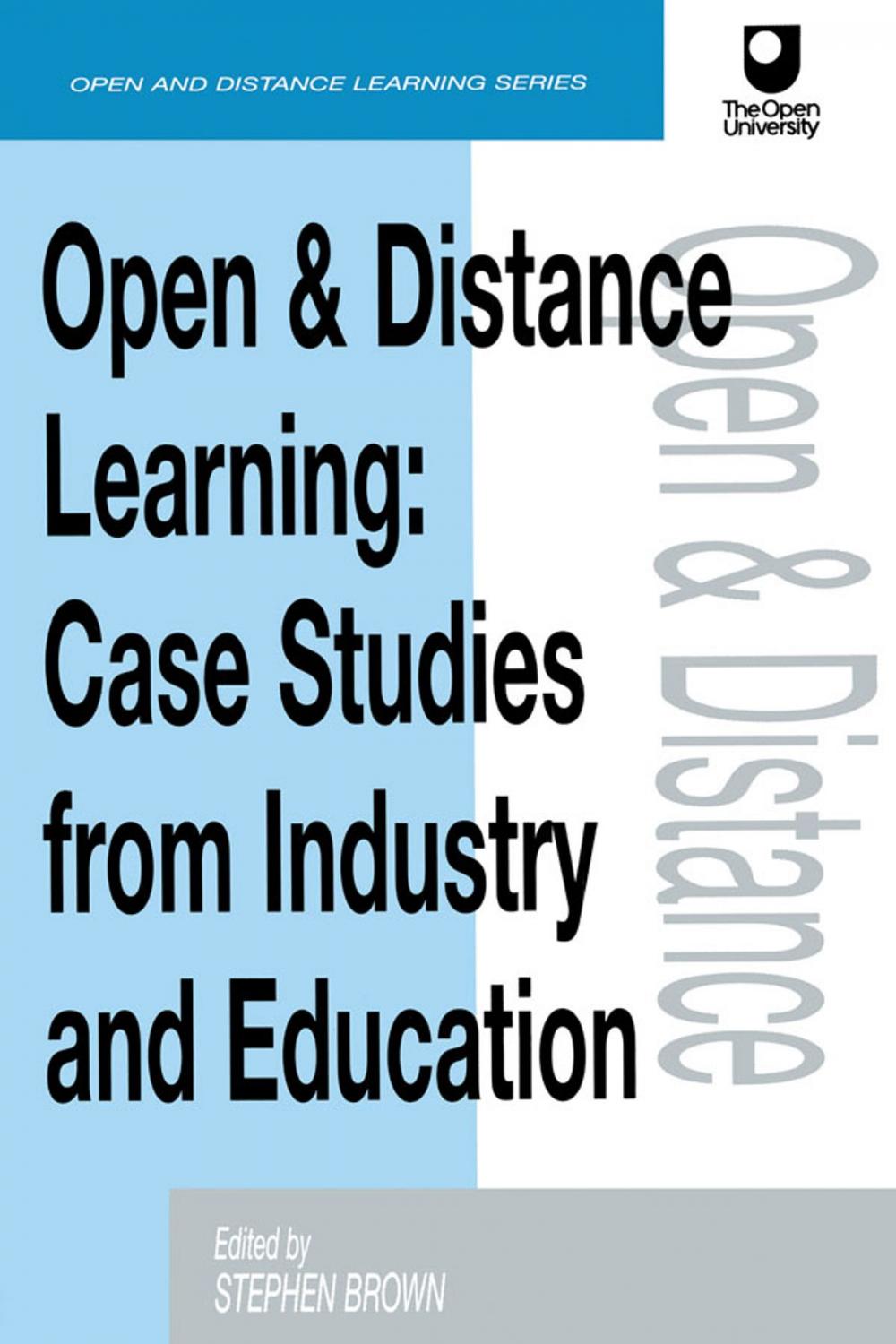 Big bigCover of Open and Distance Learning