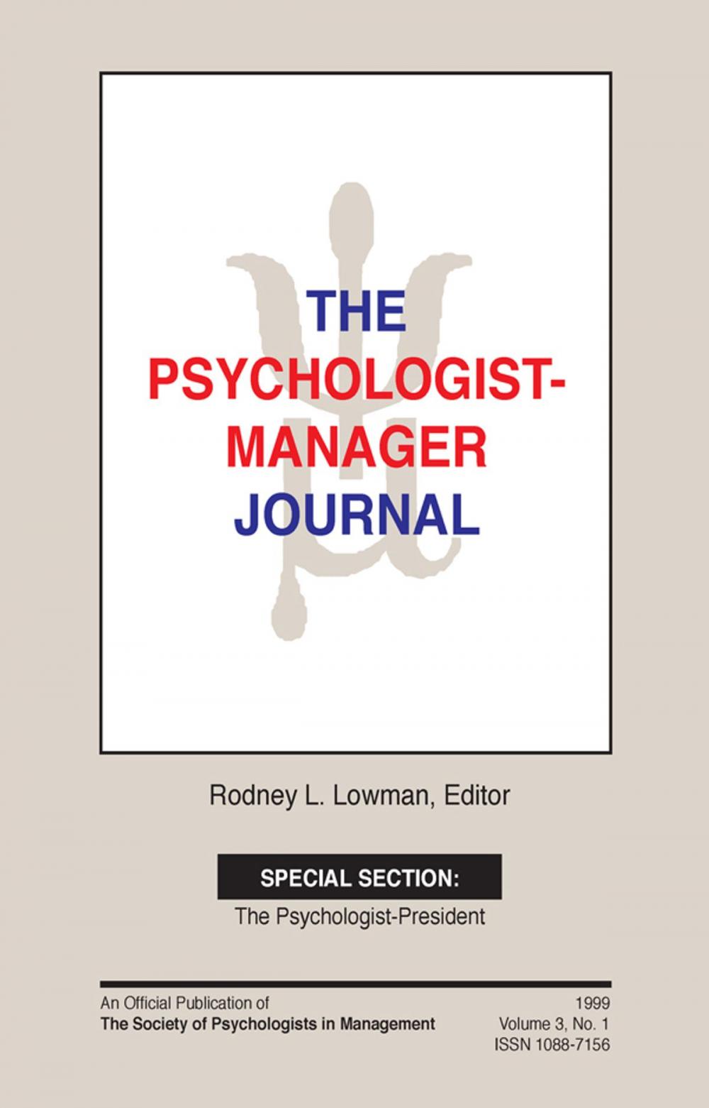 Big bigCover of The Psychologist-Manager Journal