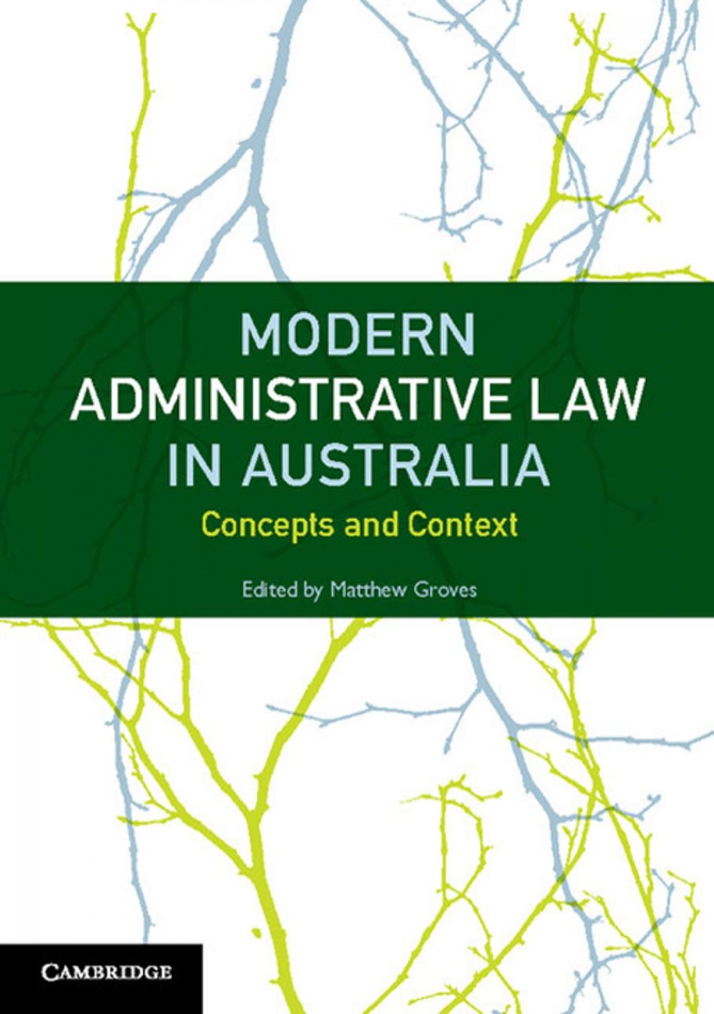 Big bigCover of Modern Administrative Law in Australia