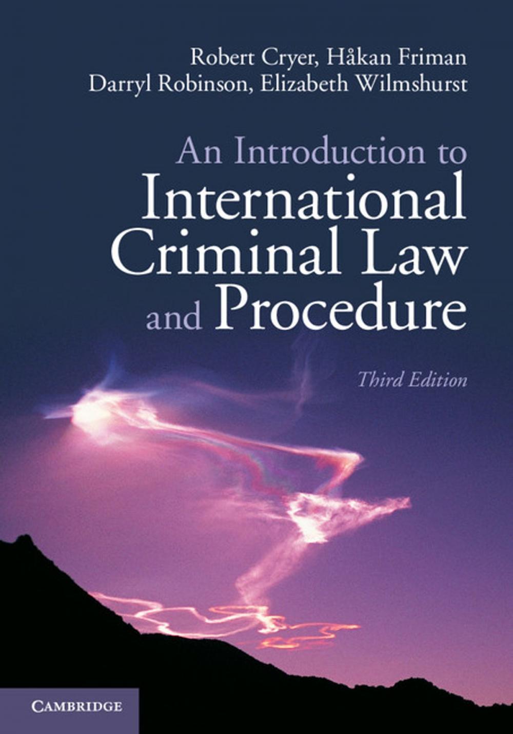 Big bigCover of An Introduction to International Criminal Law and Procedure