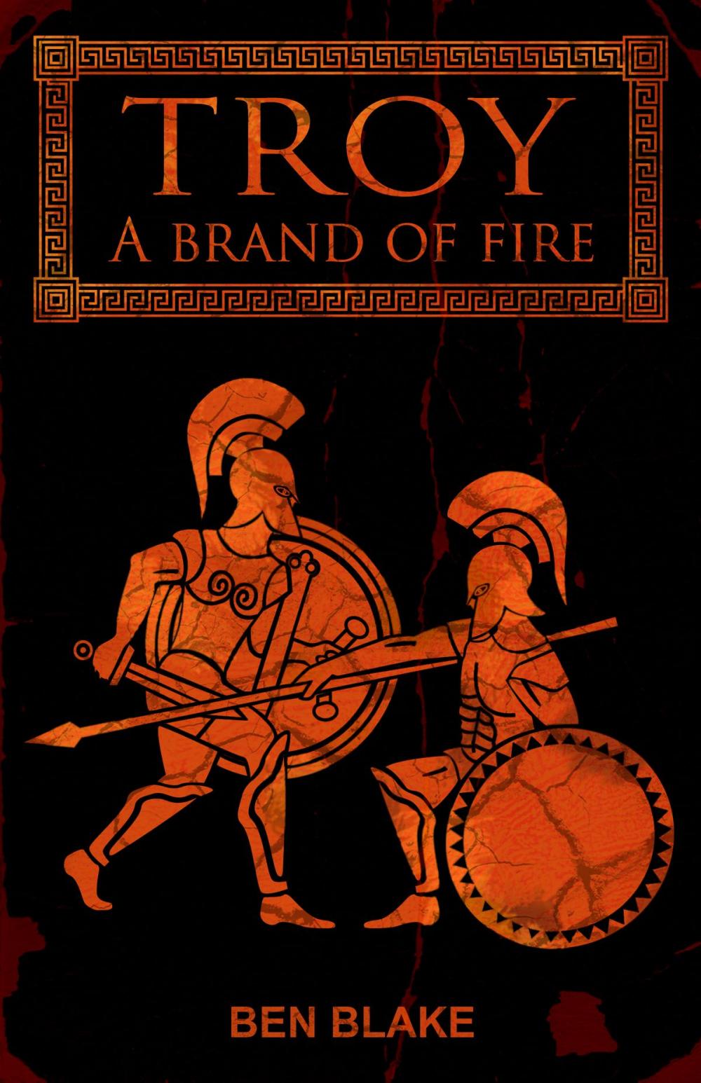 Big bigCover of Troy: A Brand of Fire